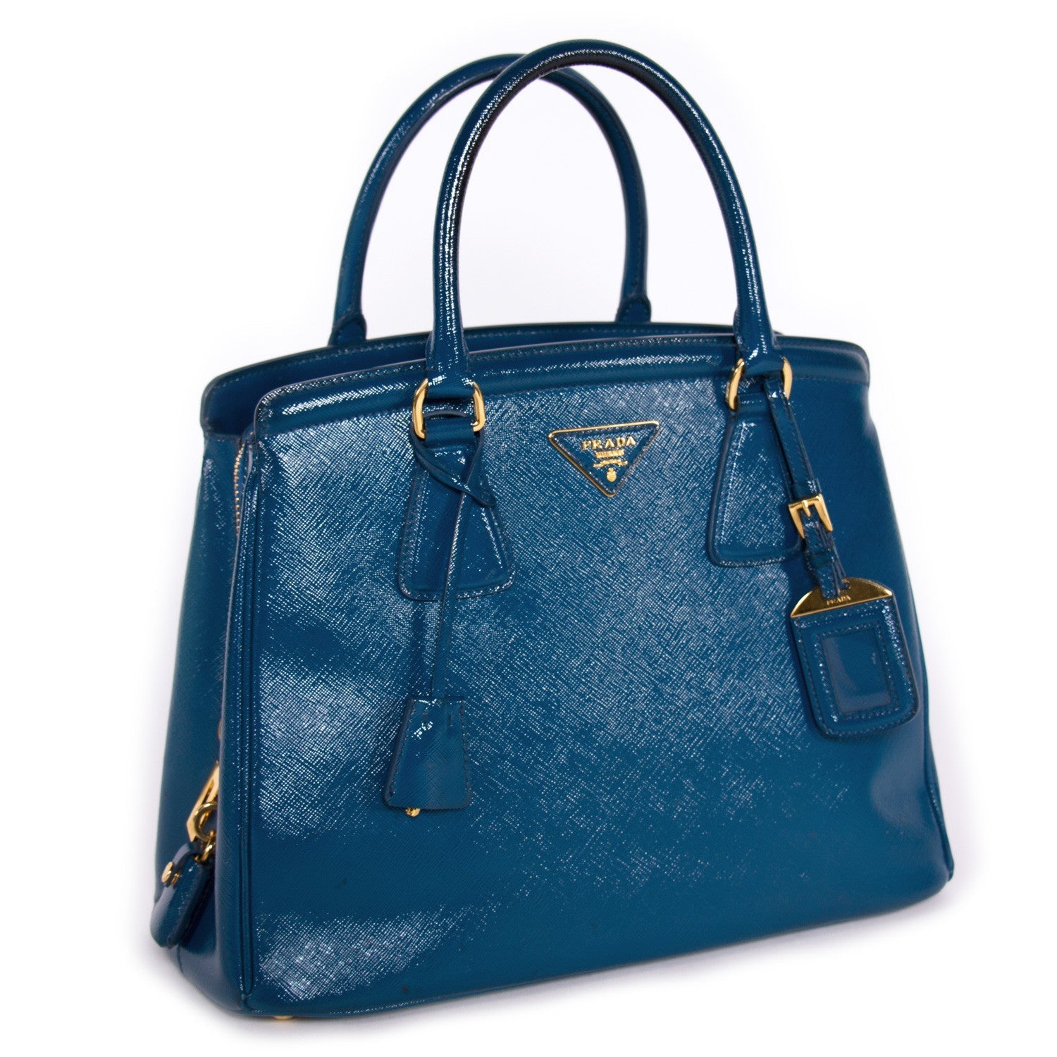 Prada Saffiano Vernice Tote