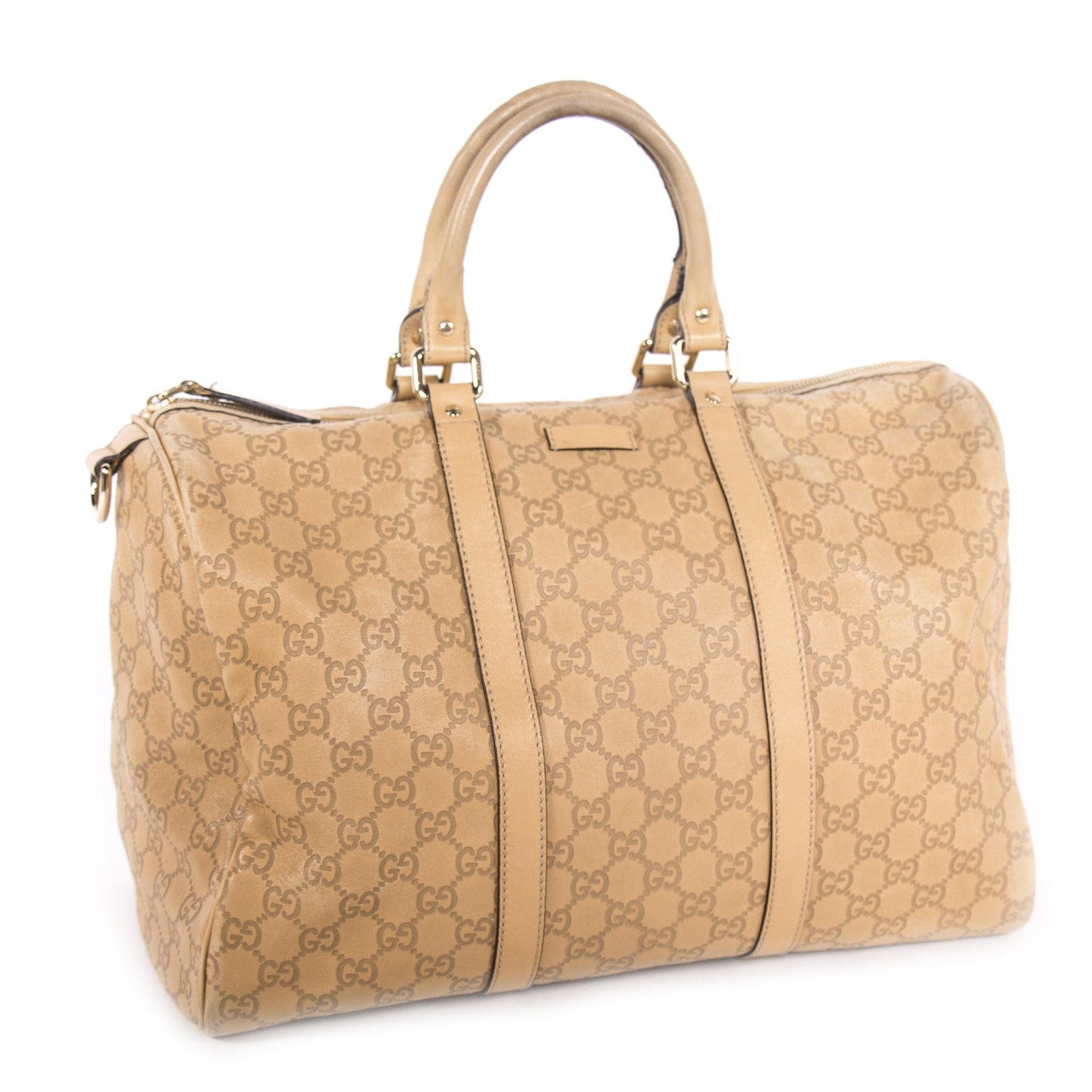 Gucci Guccissima Leather Boston Bag Style 1