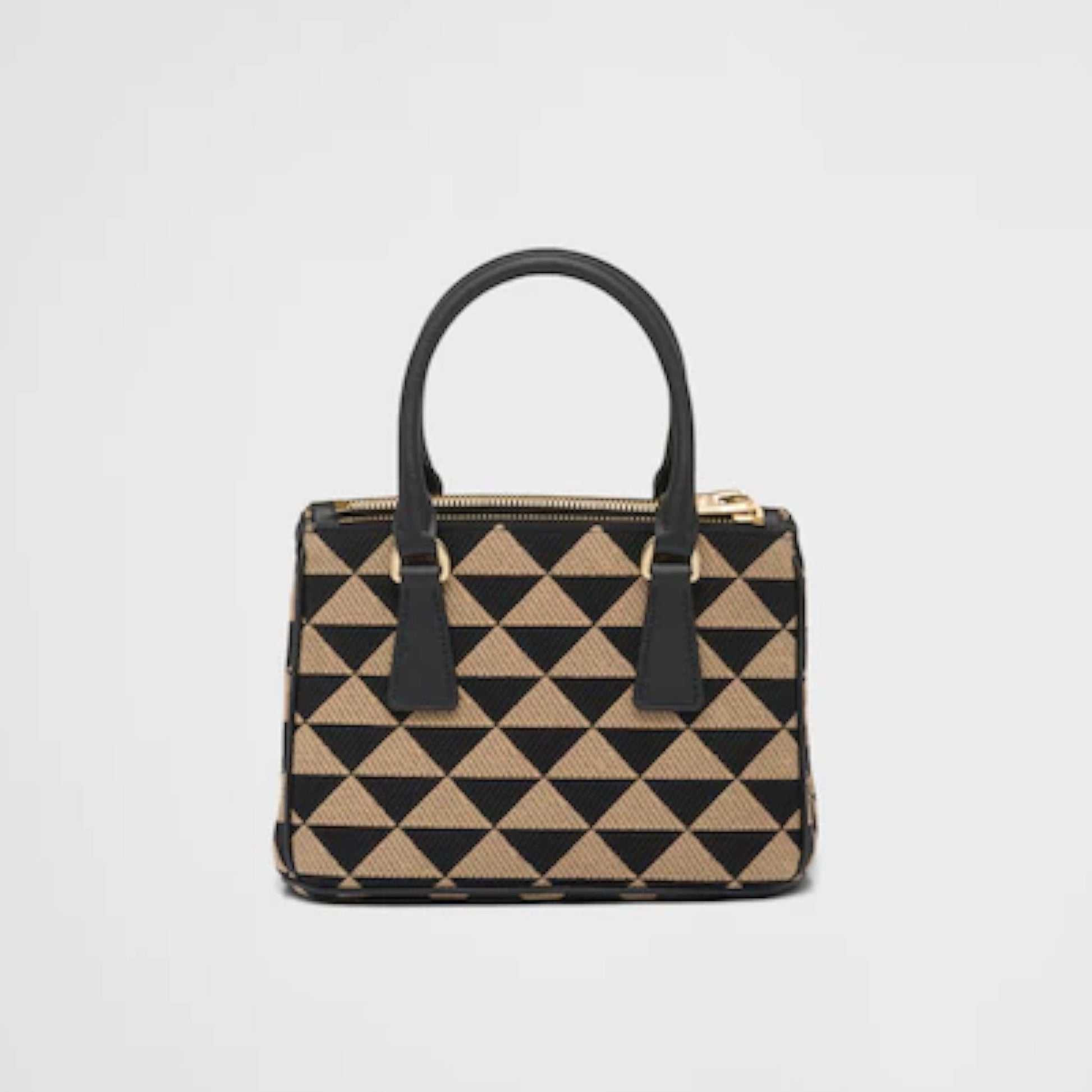 Prada Symbole embroidered fabric mini bag