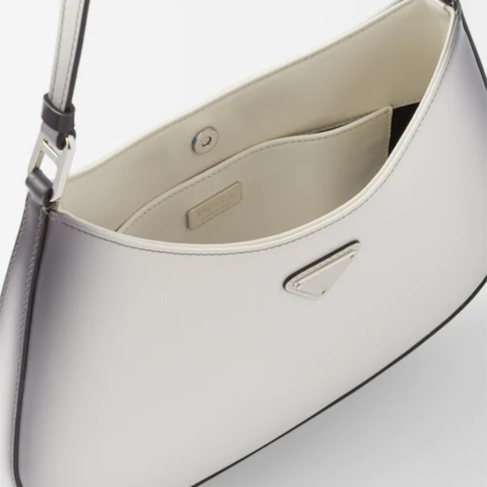 Prada Cleo brushed leather shoulder bag