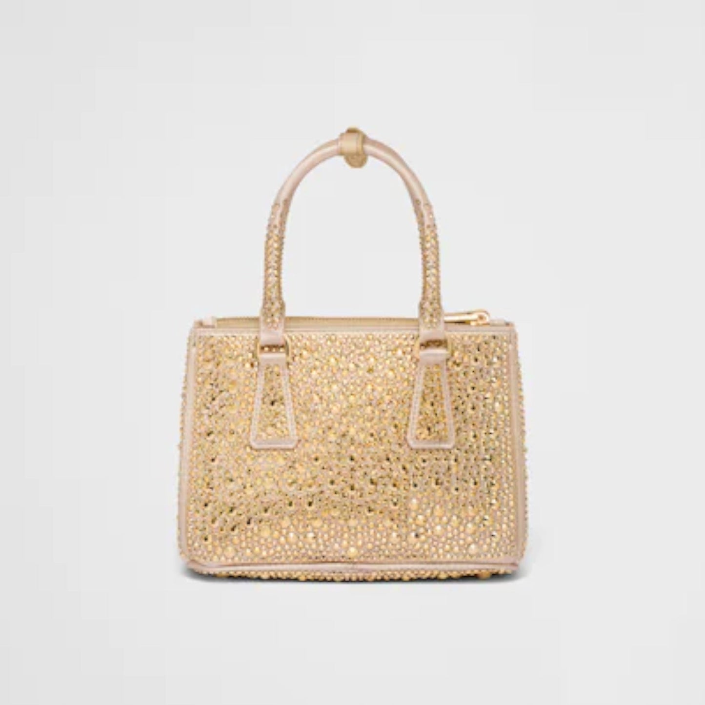 Prada Galleria satin mini-bag with crystals