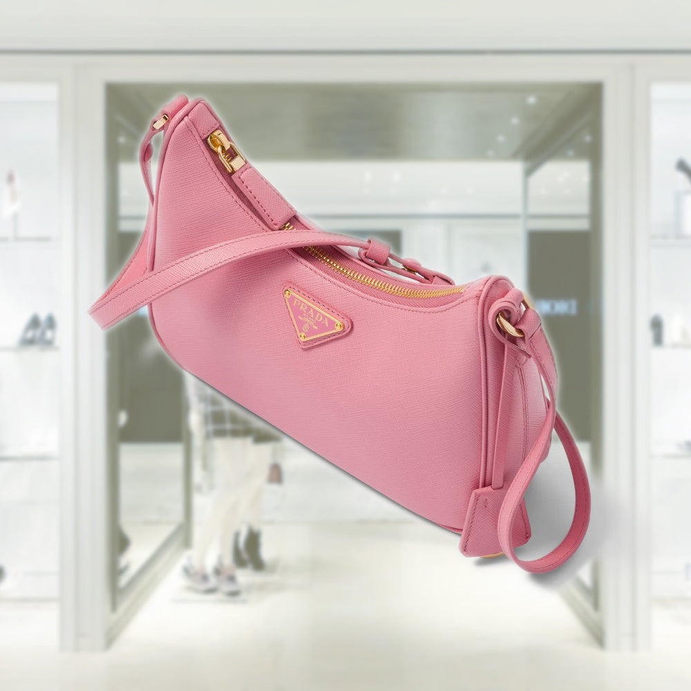 Prada Re-Edition Saffiano leather mini bag