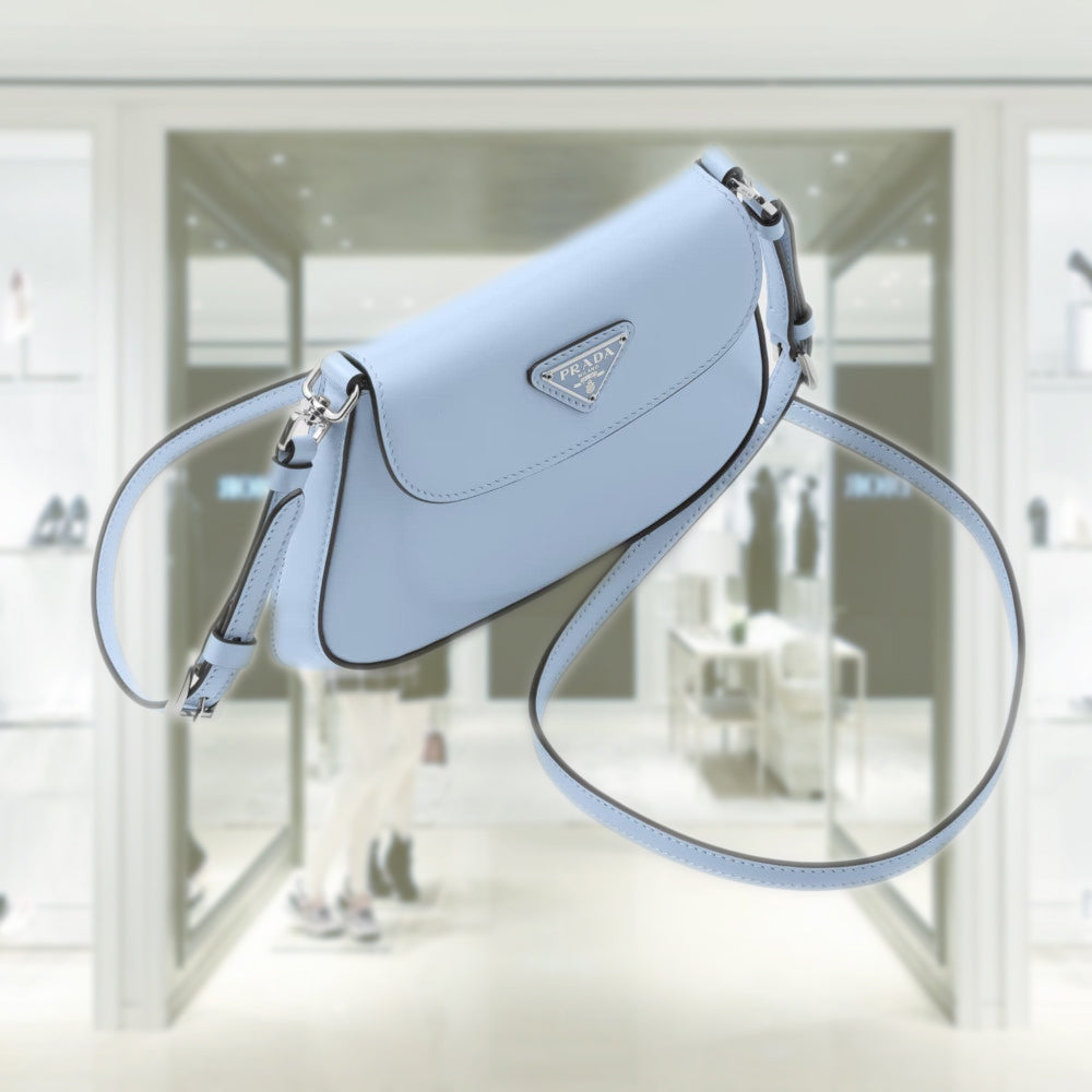 Prada Cleo brushed leather mini bag