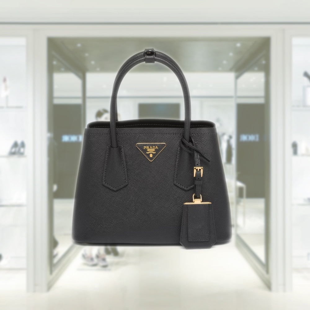 Prada Double Saffiano leather mini bag