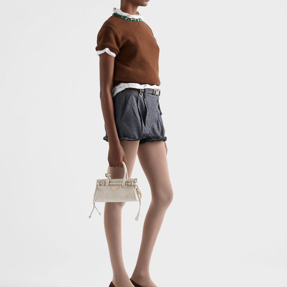 Prada Bonnie leather mini handbag