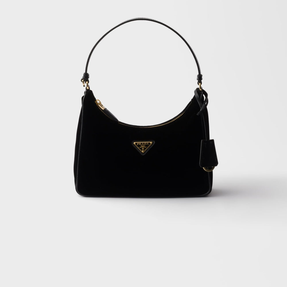 Prada Re-Edition velvet and Saffiano mini bag
