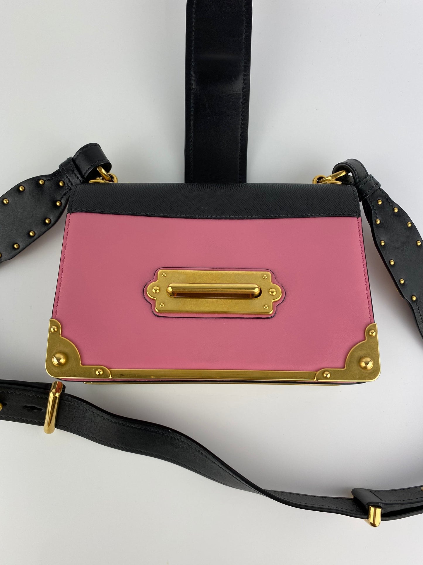 Prada Pink Cahier Clutch