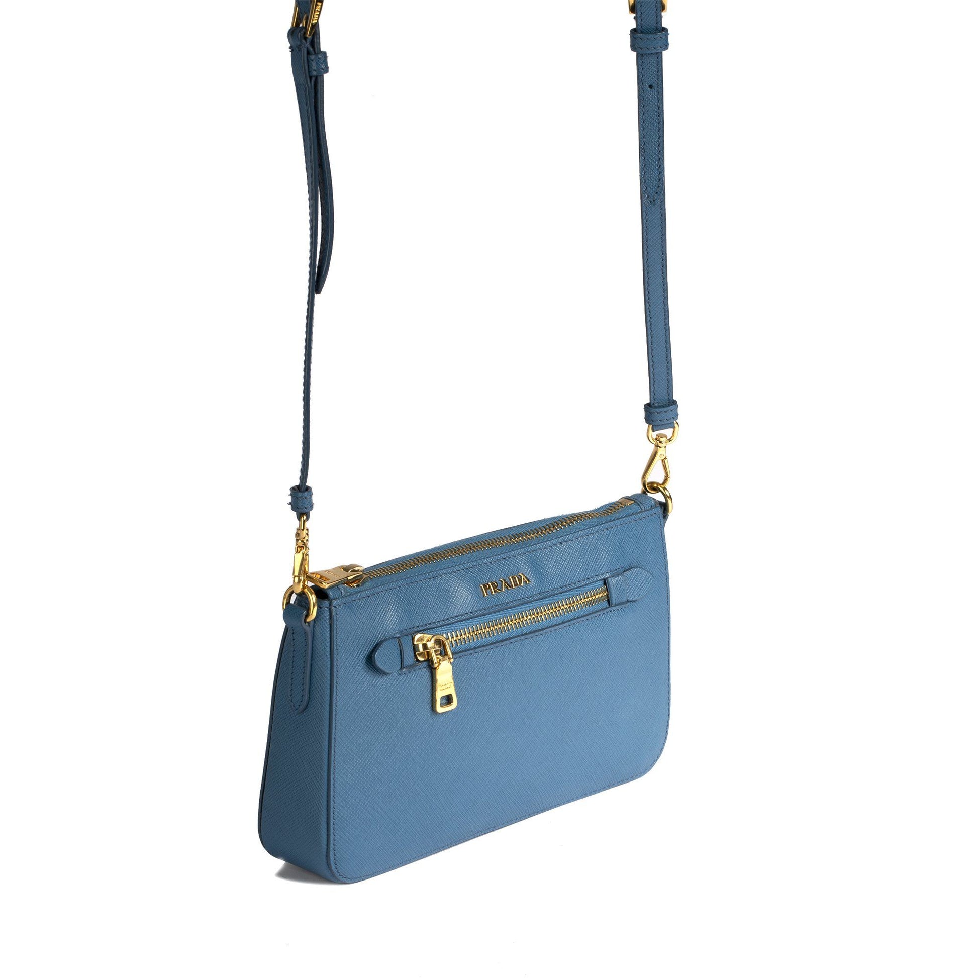 Prada Saffiano Lux Crossbody Bag