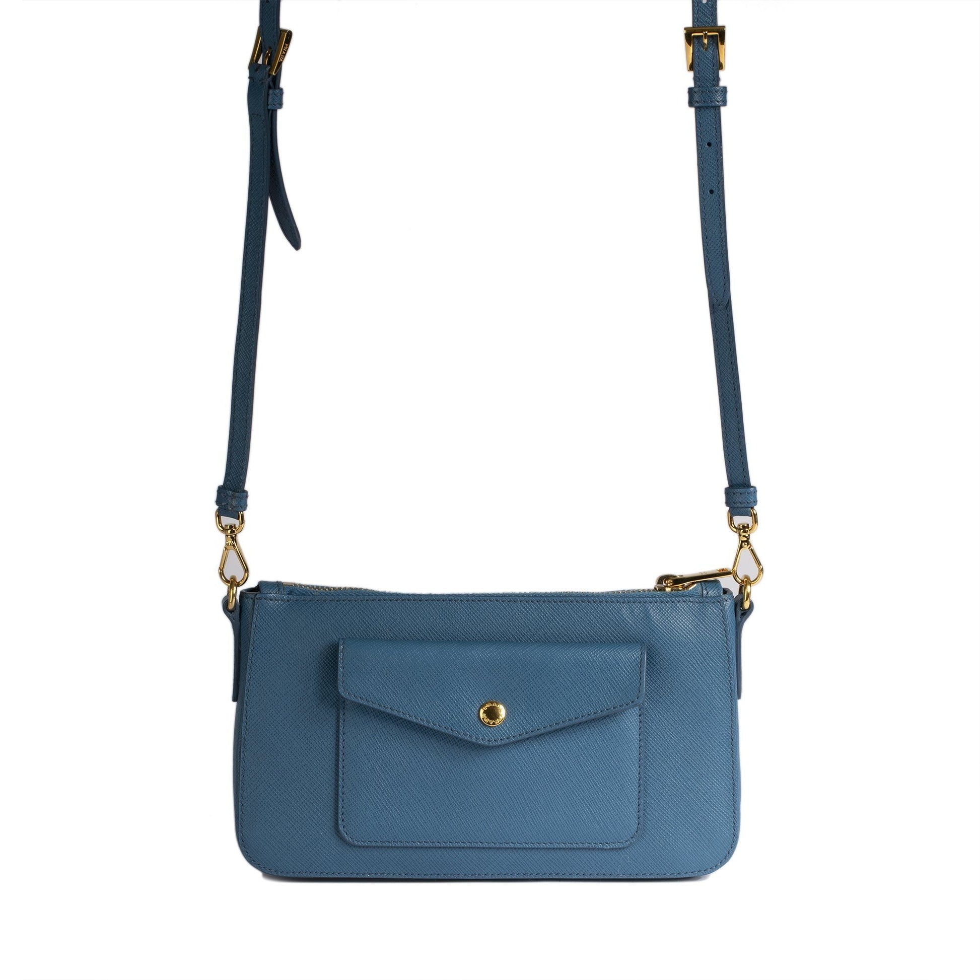 Prada Saffiano Lux Crossbody Bag