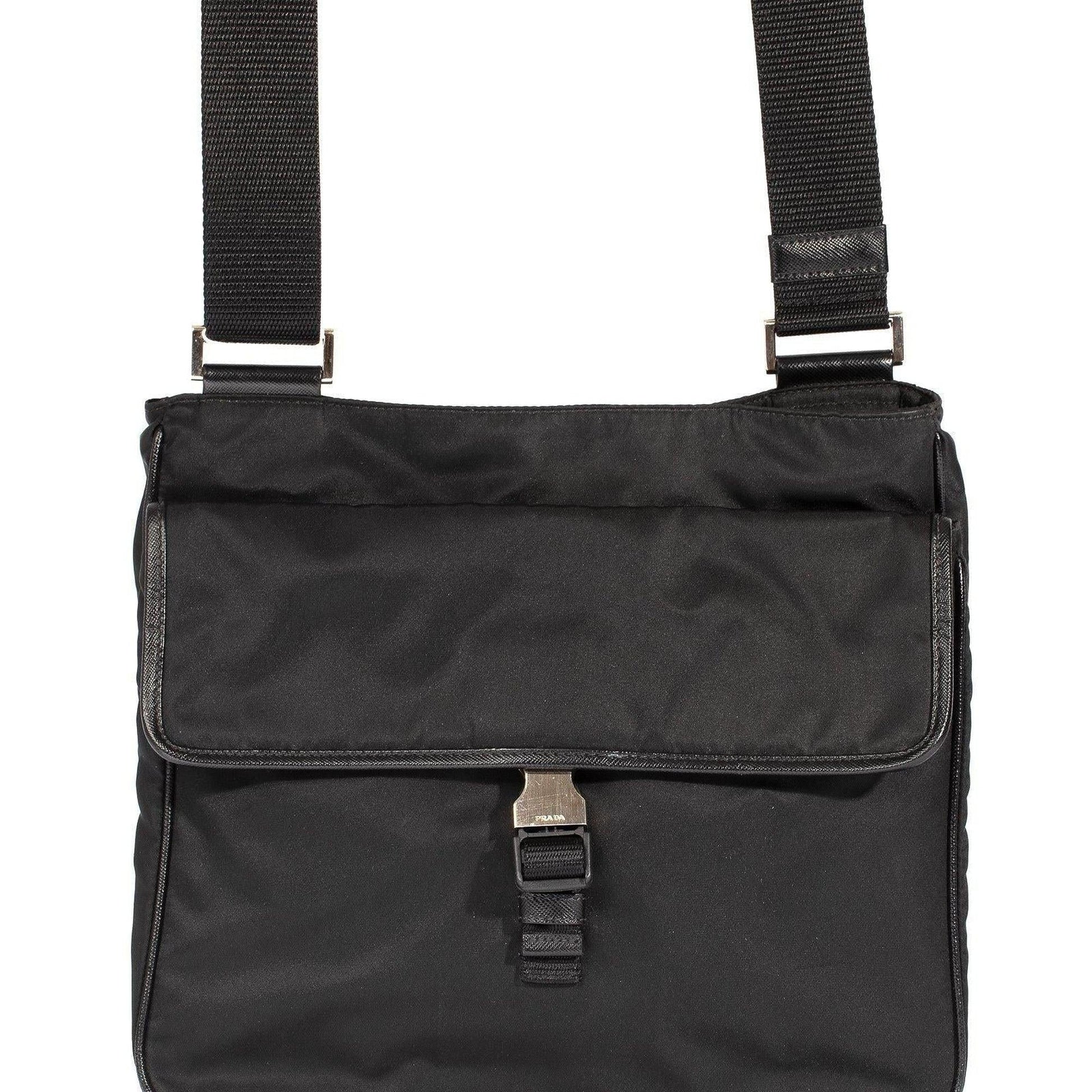 Prada Tessuto Nylon Messenger Bag