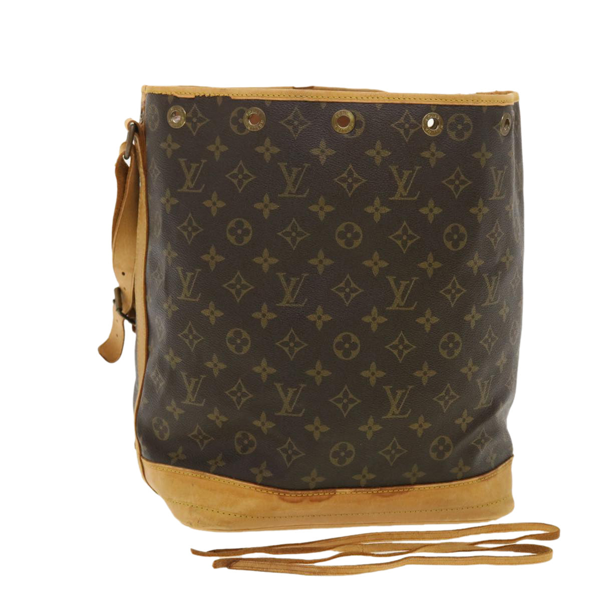 LOUIS VUITTON Monogram Noe Shoulder Bag M42224 LV pt1985