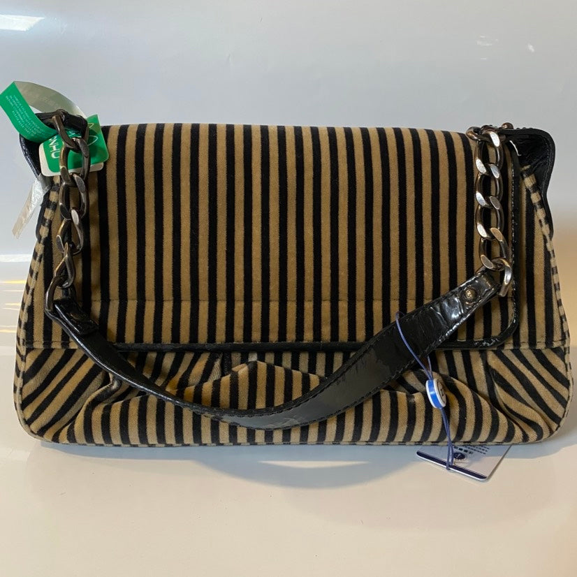 Fendi Baguette Multicolor Suede Shoulder Bag