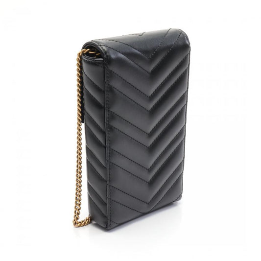 Gucci Monogram Chain Leather Tote