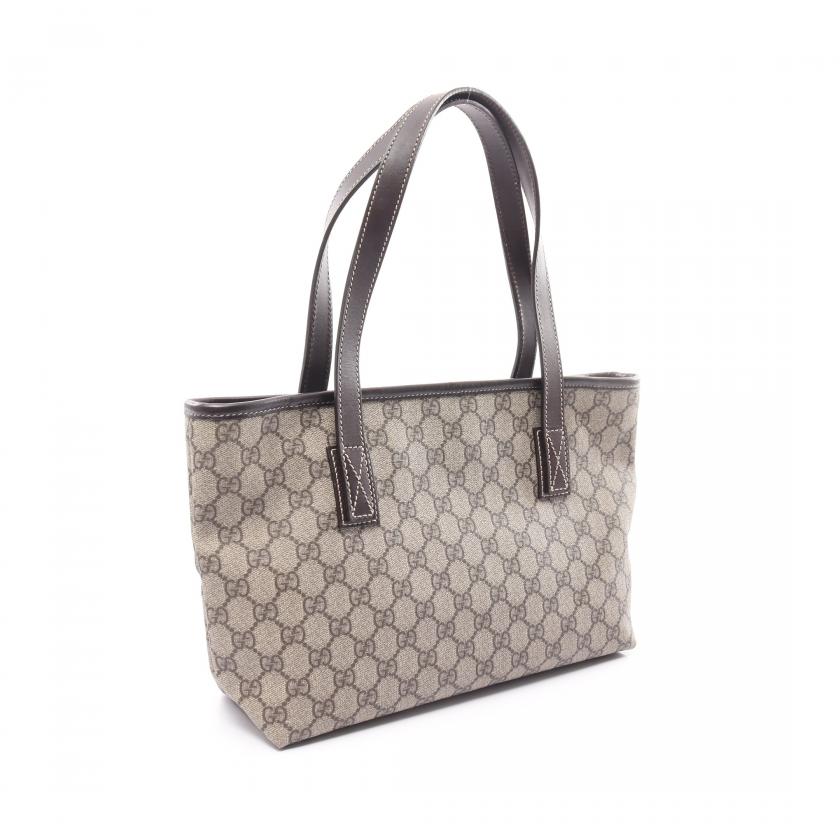 Gucci Monogram Leather Tote