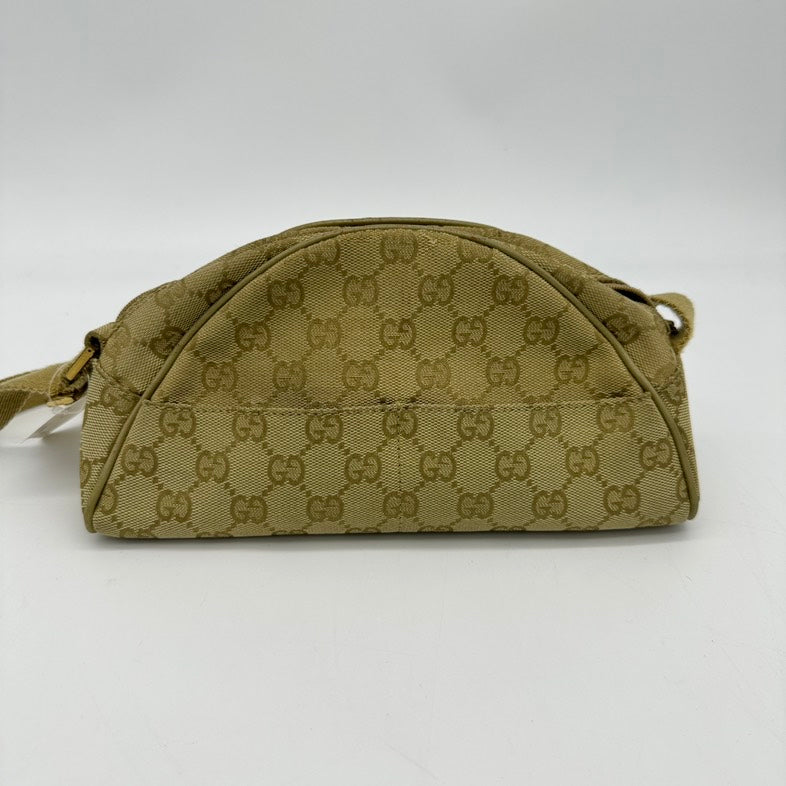 Gucci Monogram Canvas Shoulder Bag