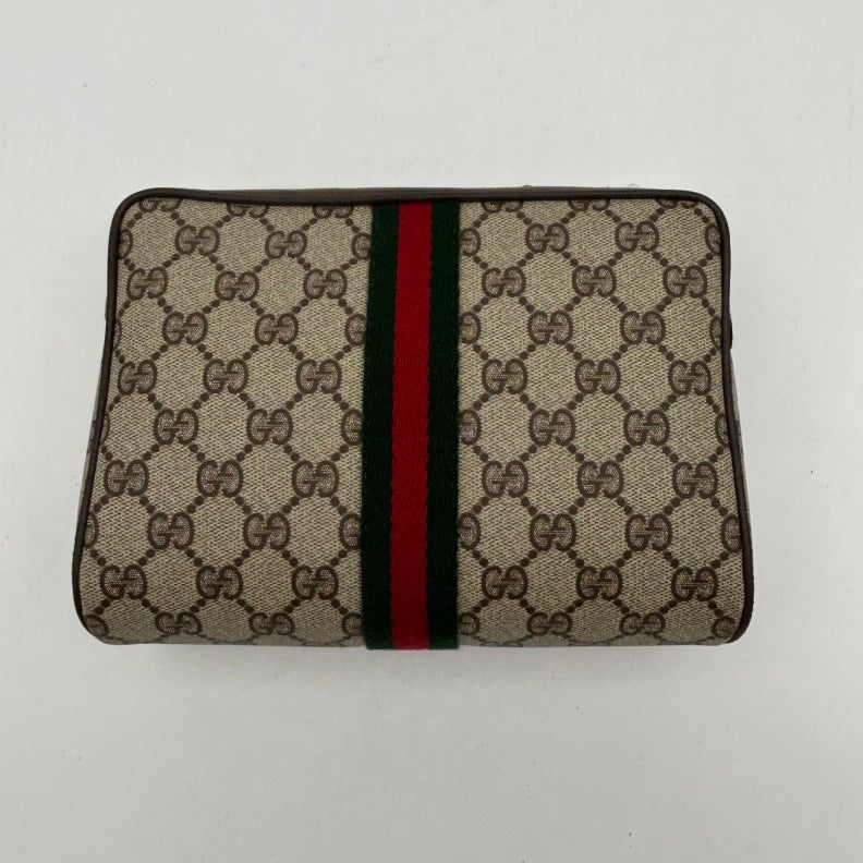 Gucci Monogram Leather Mini Shoulder Bag
