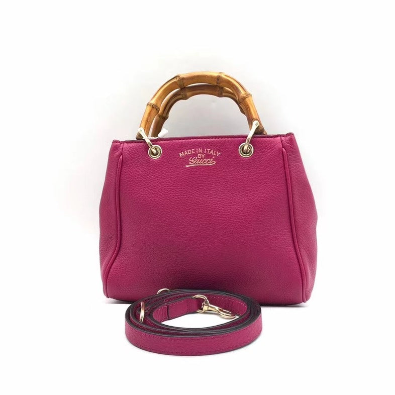 Gucci Leather Top Handle Shoulder Bag