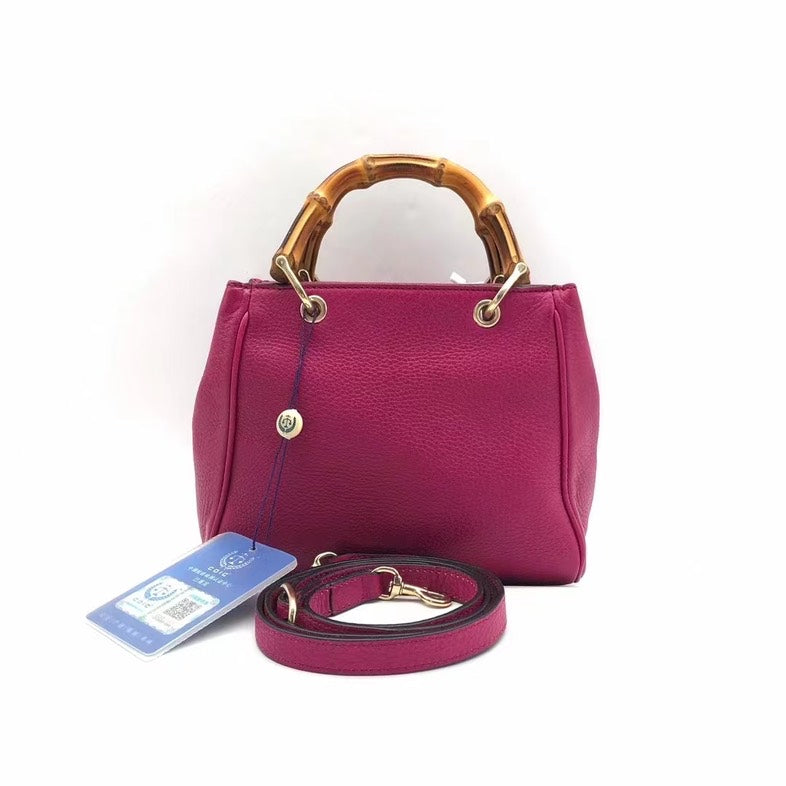 Gucci Leather Top Handle Shoulder Bag