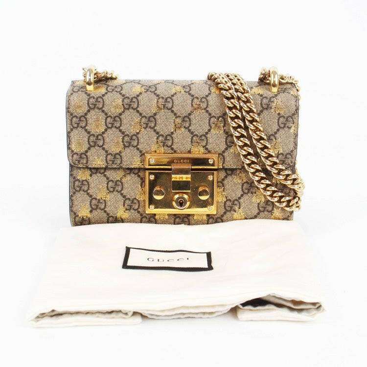 Gucci Monogram Leather Mini Shoulder Bag