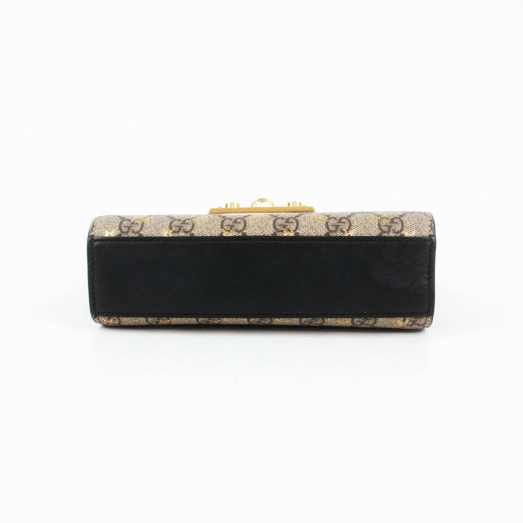 Gucci Monogram Leather Mini Shoulder Bag