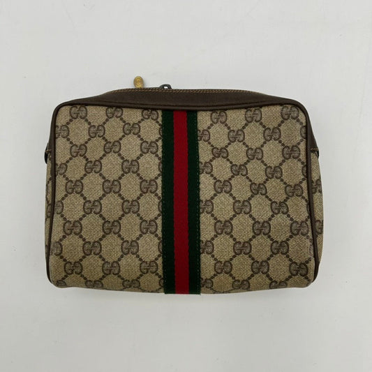 Gucci Monogram Mini Canvas Shoulder Bag
