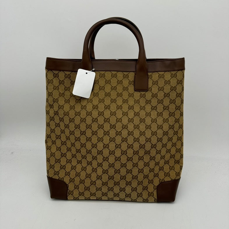 Gucci Monogram Leather Mini Tote