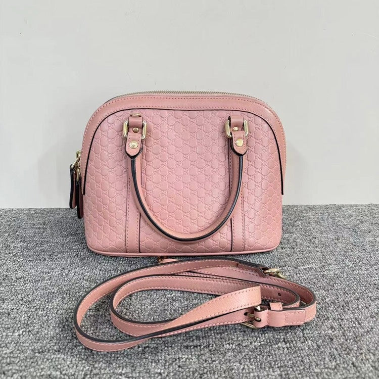 Gucci Alma Leather Mini Shoulder Bag