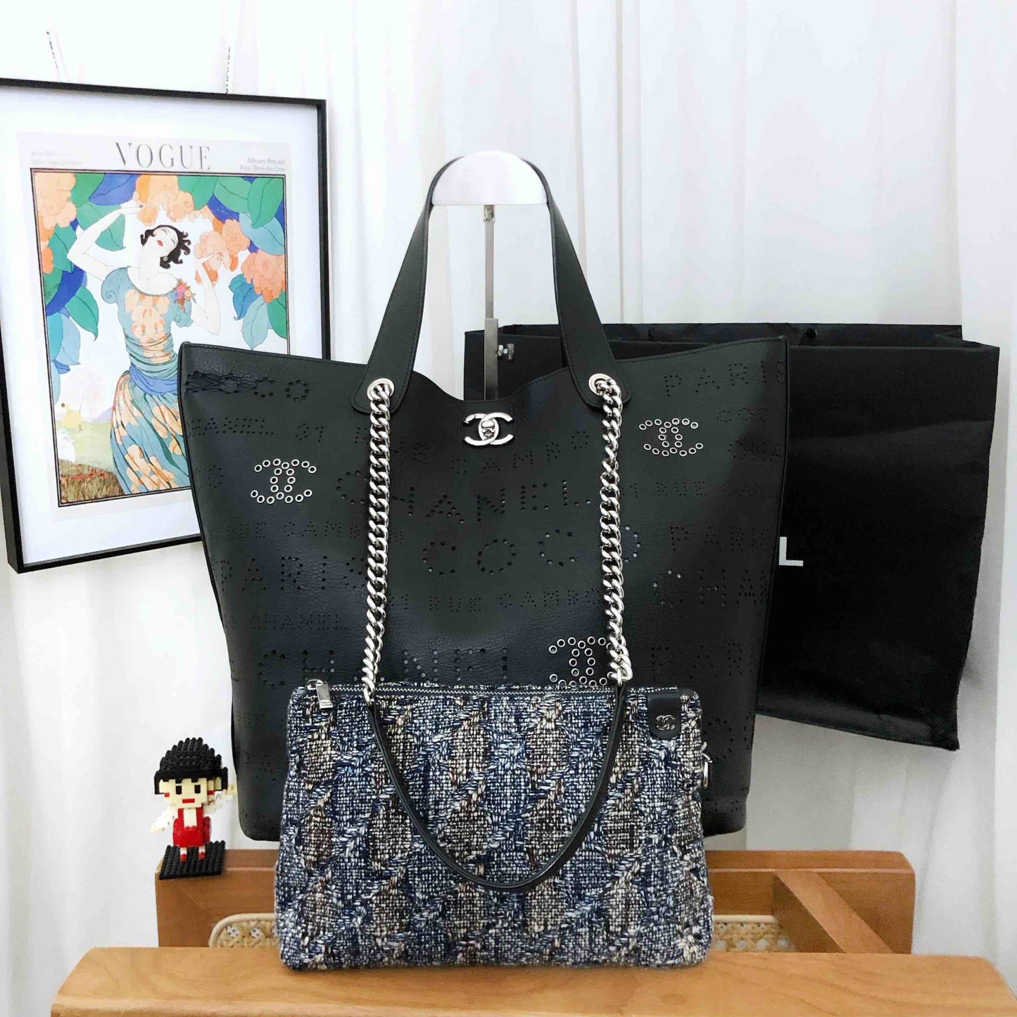 Chanel Cambon Tote Bag Black