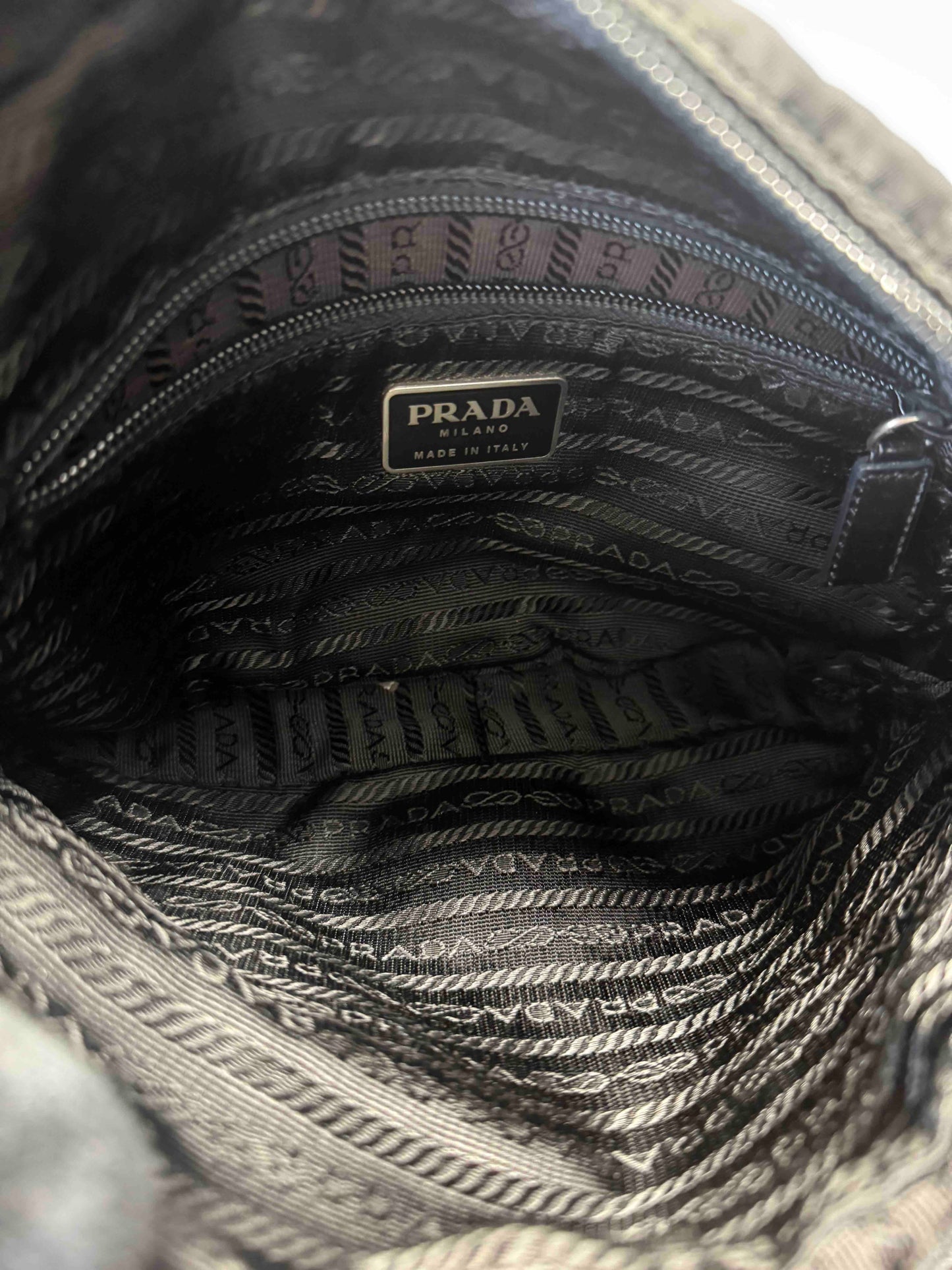 Prada Nylon Crossbody Bag in Black - Elegant and Functional Crossbody for Everyday