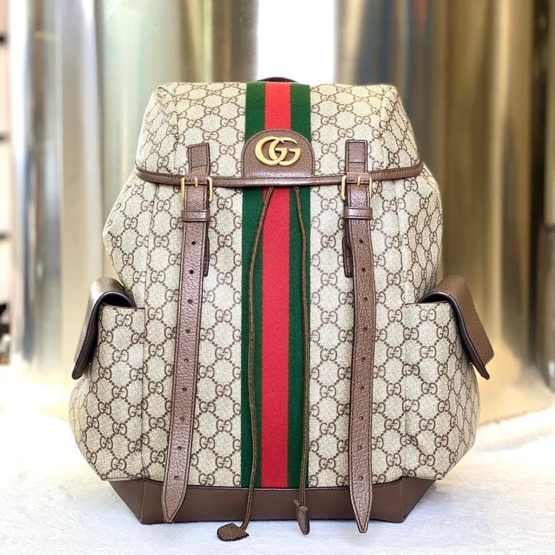 Gucci Ophidia Beige Backpack Bag - Gucci Ophidia 7034