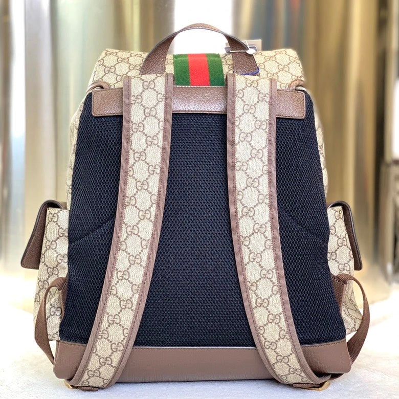 Gucci Ophidia Beige Backpack Bag - Gucci Ophidia 7034