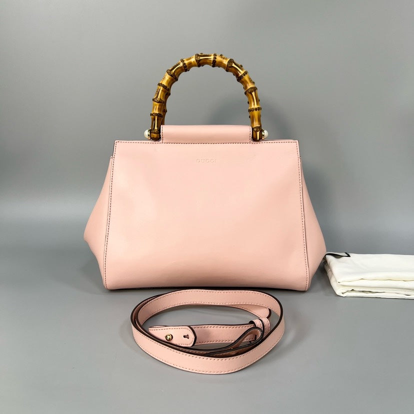Gucci Nymphaea Bag Pink Top Handle Bag