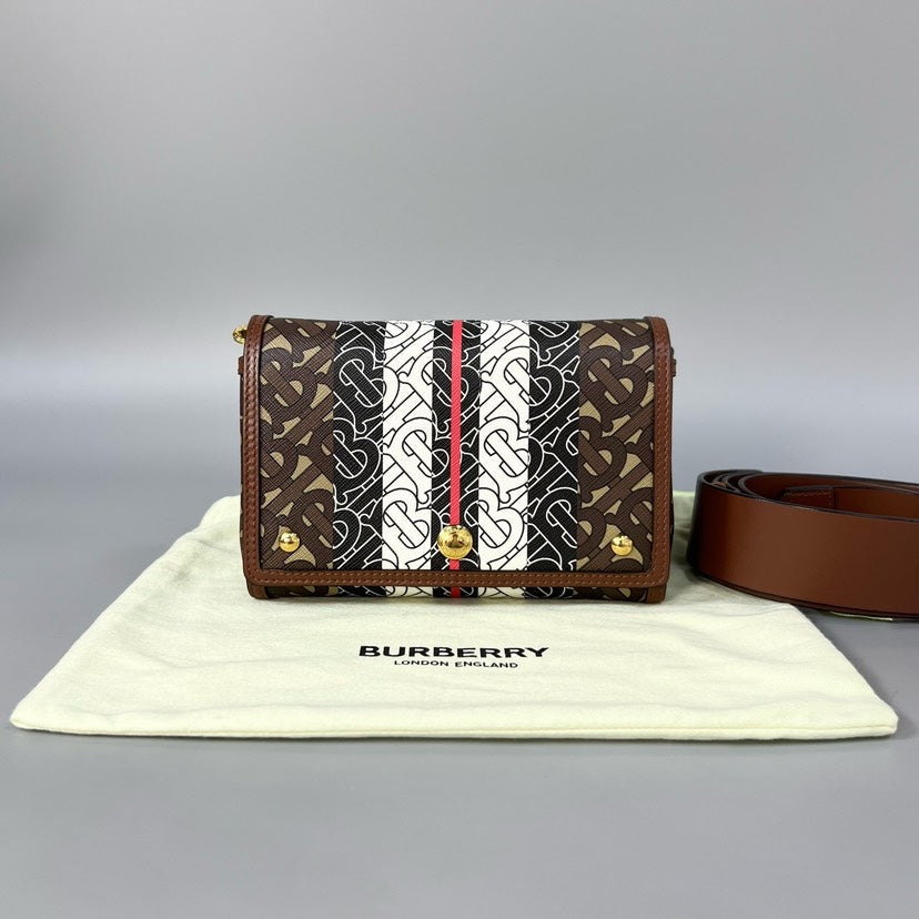 Burberry Mini Bag XJ10813 Brown Multicolor Monogram Crossbody