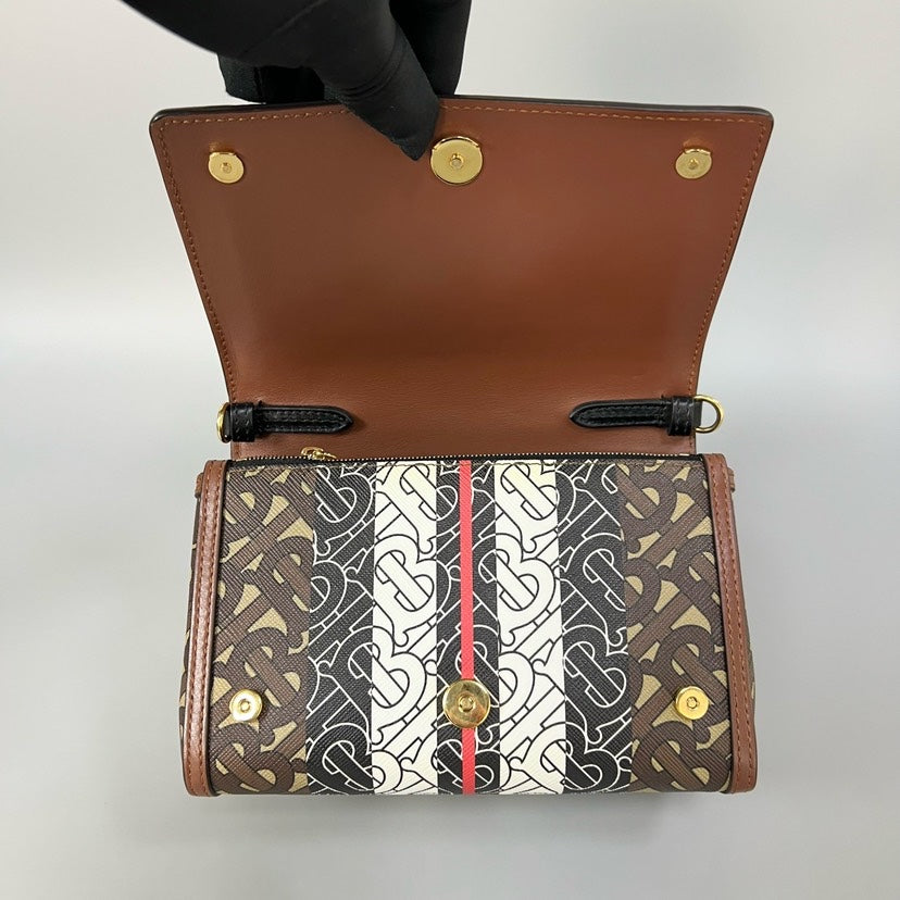 Burberry Mini Bag XJ10813 Brown Multicolor Monogram Crossbody
