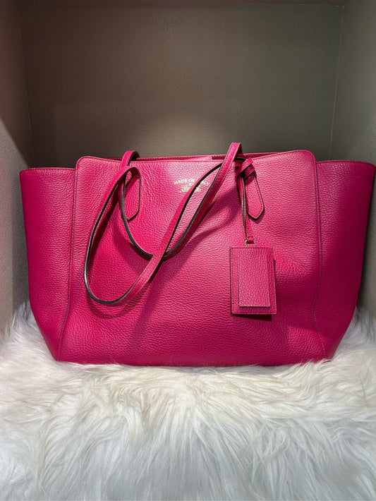Gucci Pink Leather Shoulder Bag 498879 On Sale