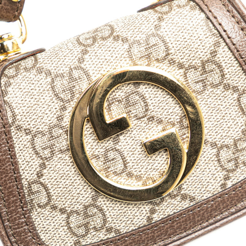 Gucci Interlocking G Blondie GG Supreme PVC Shoulder Bag