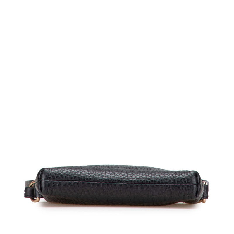 Burberry Nova Check Leather Shoulder Bag