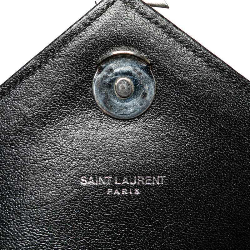 Saint Laurent Satchel Small YSL Logo Leather 2way Bag
