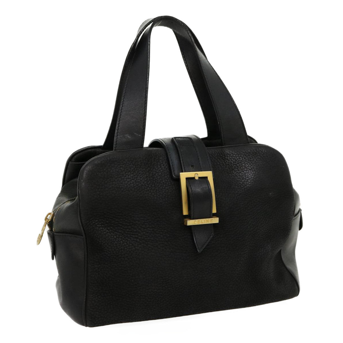 Luxury CELINE Hand Bag Leather Black rd2165