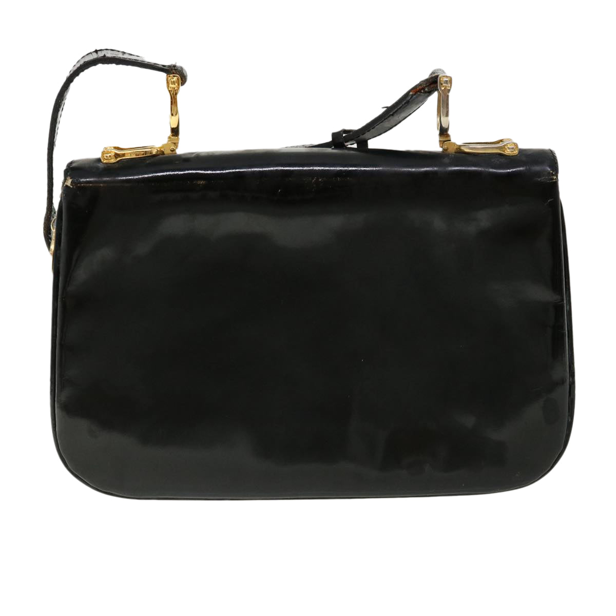 Luxury CELINE Shoulder Bag Leather Black rd3015