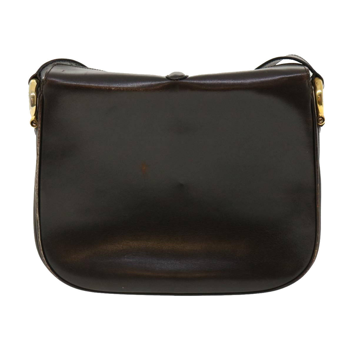 Luxury CELINE Shoulder Bag Leather Brown rd4008