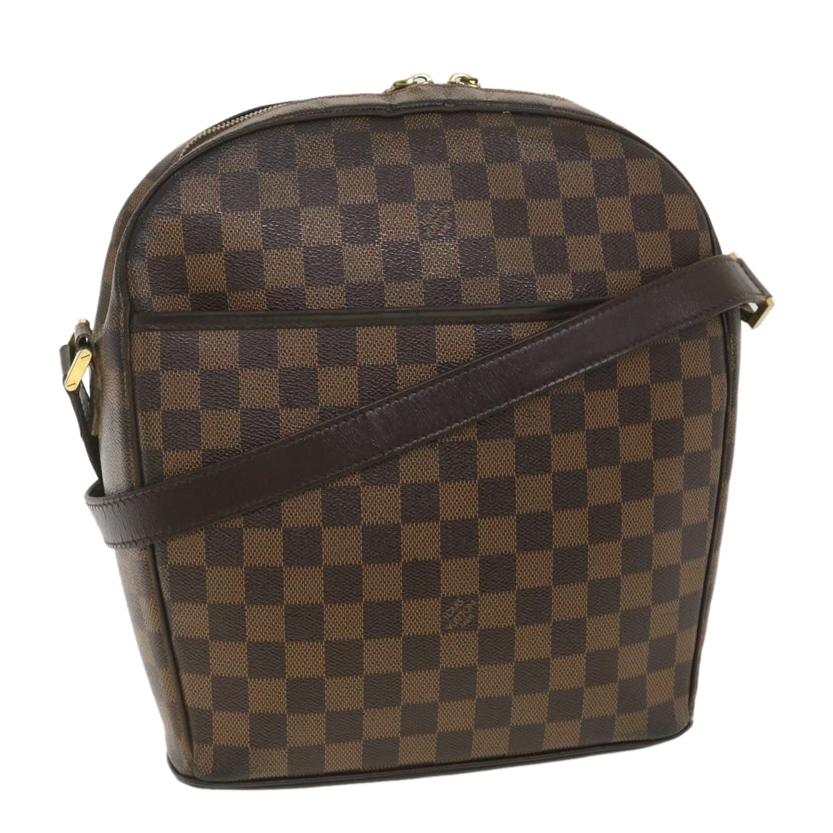 LOUIS VUITTON Damier Ebene Ipanema GM Shoulder Bag N51292 LV rd4490