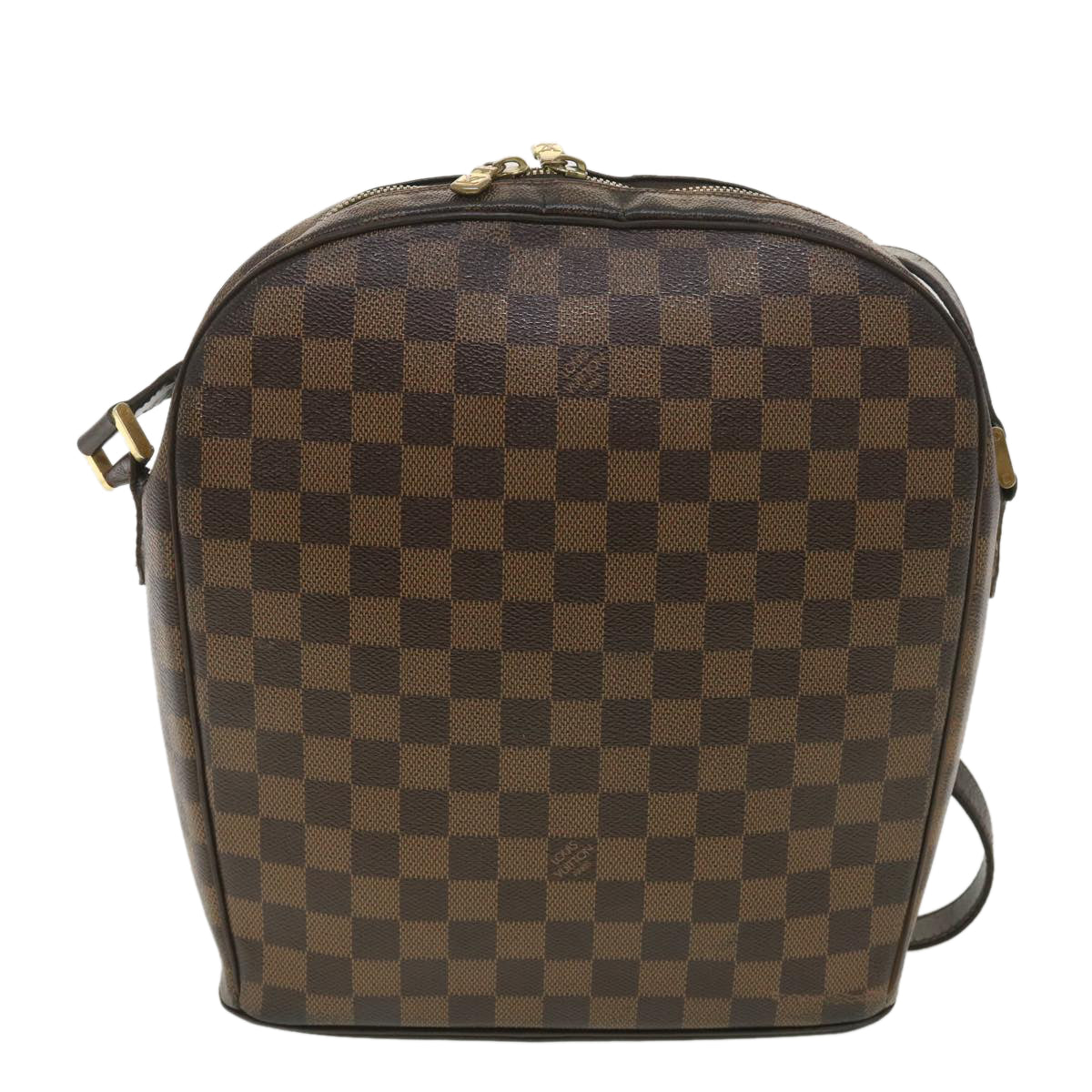 LOUIS VUITTON Damier Ebene Ipanema GM Shoulder Bag N51292 LV rd4490