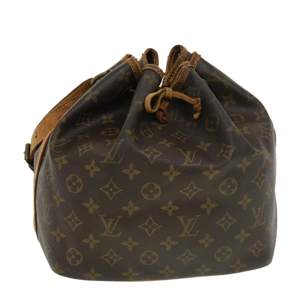 LOUIS VUITTON Monogram Petit Noe Shoulder Bag M42226 LV rd4578