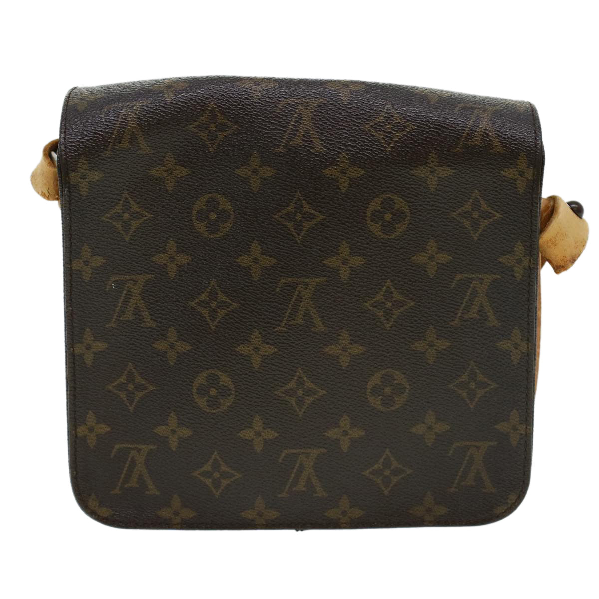 LOUIS VUITTON Monogram Cartouchiere MM Shoulder Bag M51253 LV Auth rd5111