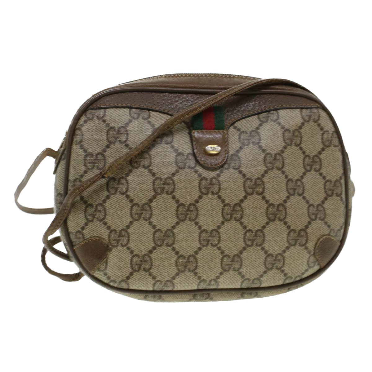 Gucci Canvas Shoulder Bag