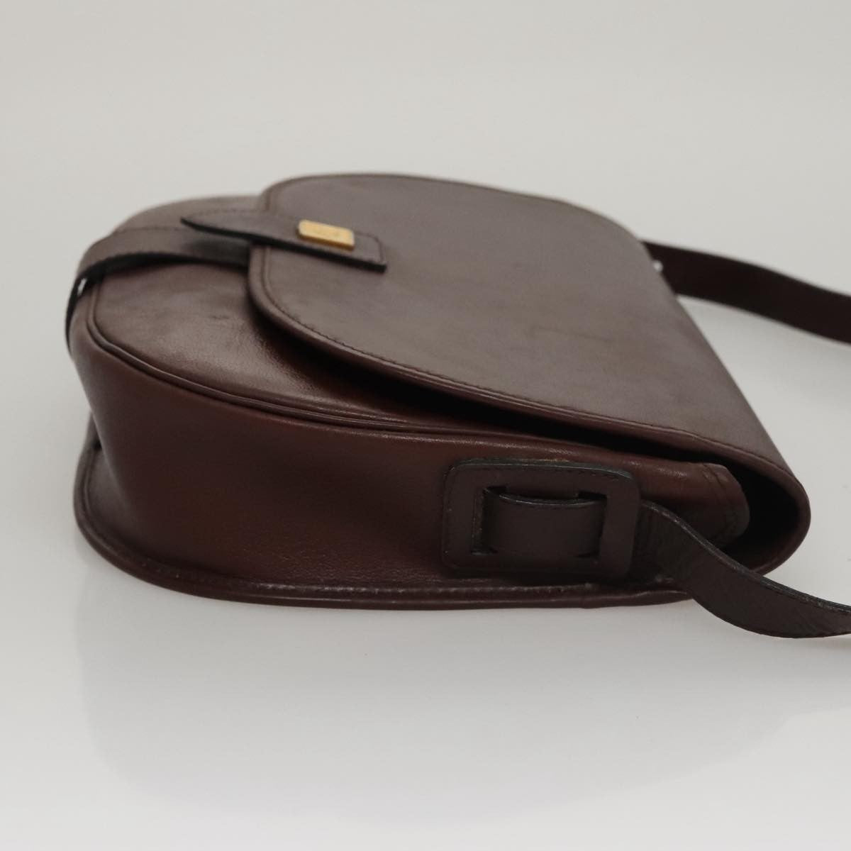 Christian Dior Trotter Shoulder Bag Canvas Burgundy Leather Shoulder Bag Bag ()