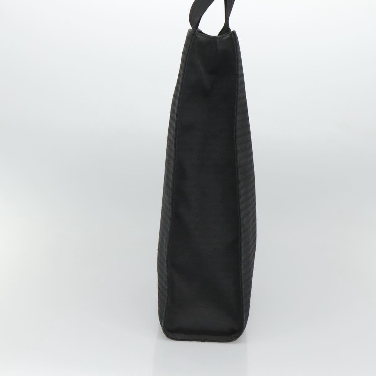 Christian Dior Tote Canvas Black Canvas Tote Bag Bag ()