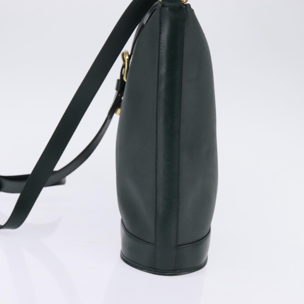 Christian Dior Trotter Crossbody Bag Canvas Green Canvas Shoulder Bag Bag ()