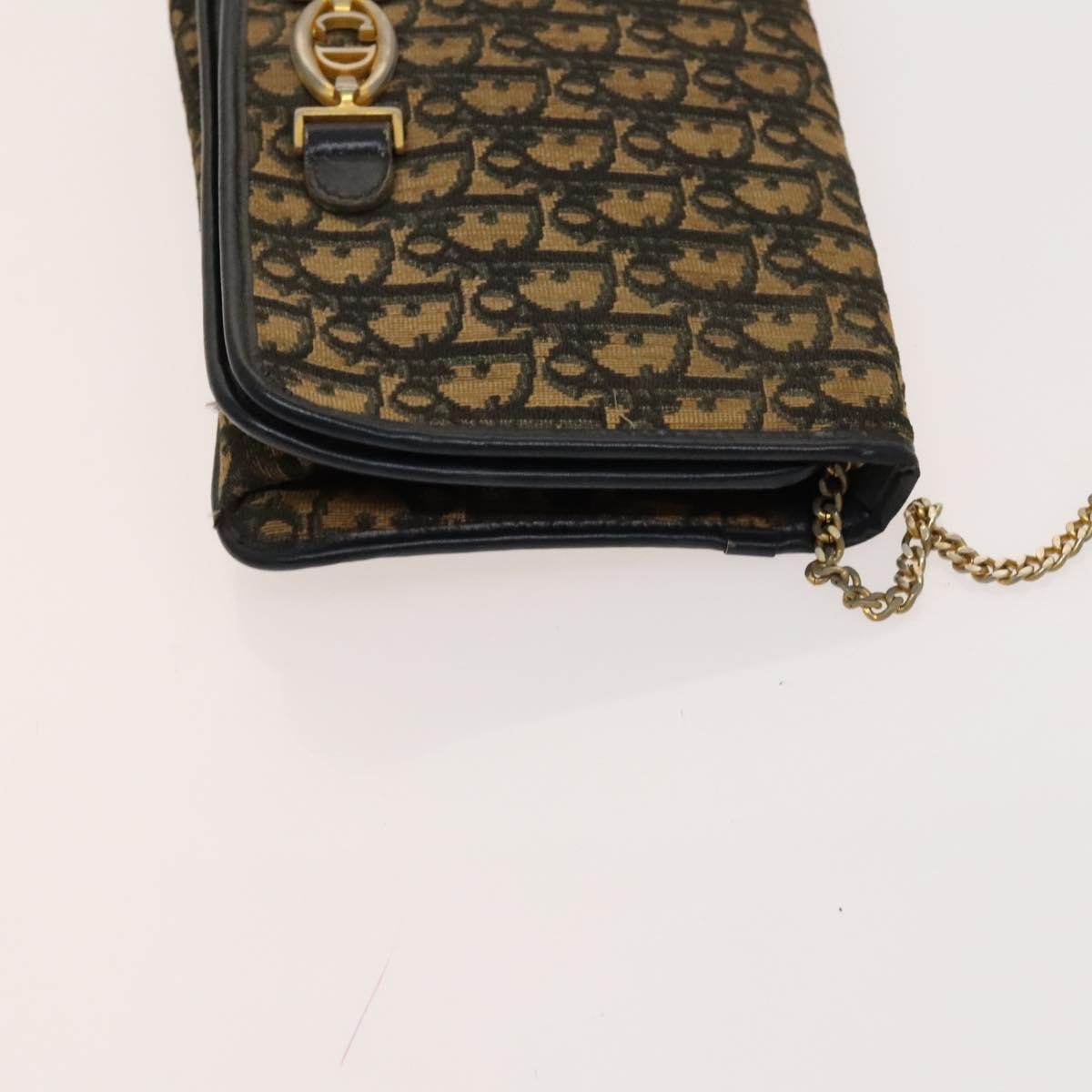 Christian Dior Trotter Shoulder Bag Canvas Brown Canvas Bag ()